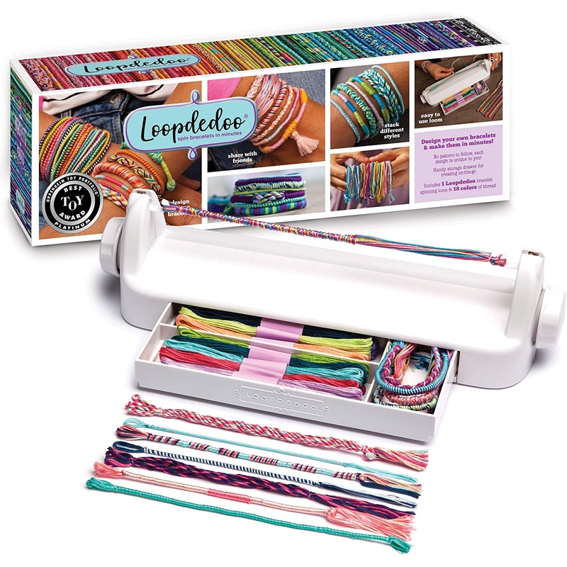 Loopdedoo Friendship Bracelet Maker Craft Kit