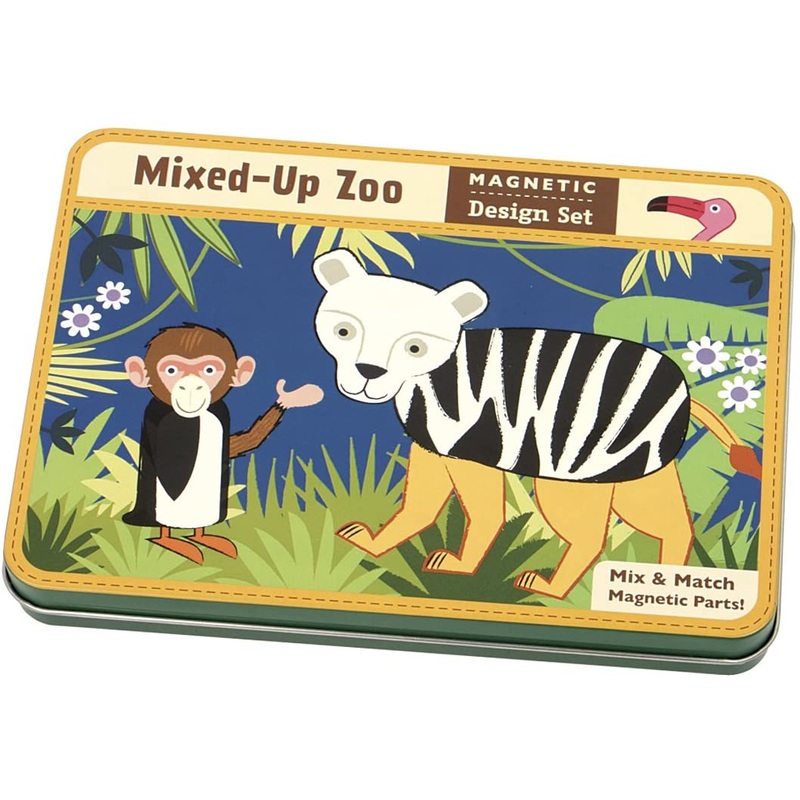 Magnetic Tin Mixed Up Zoo