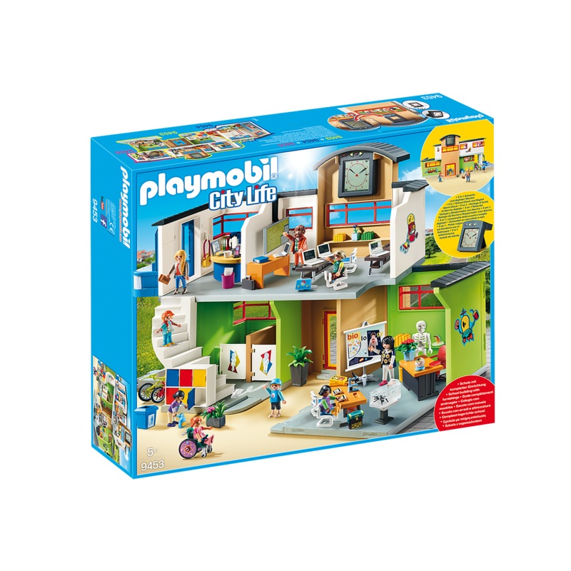 Playmobil City Life Furnished School Building – 9453