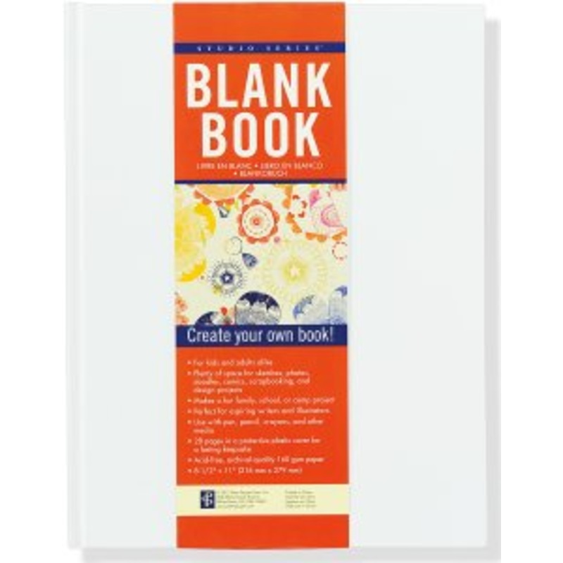 Studio Series Blank Book White