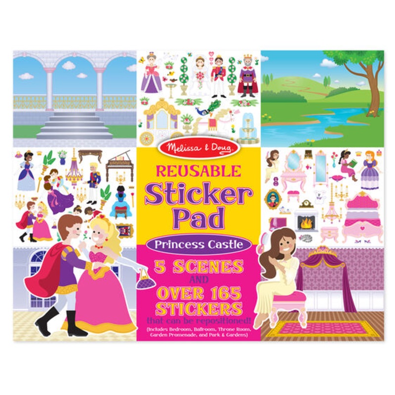 Princess Castle – Reusable Sticker Pad