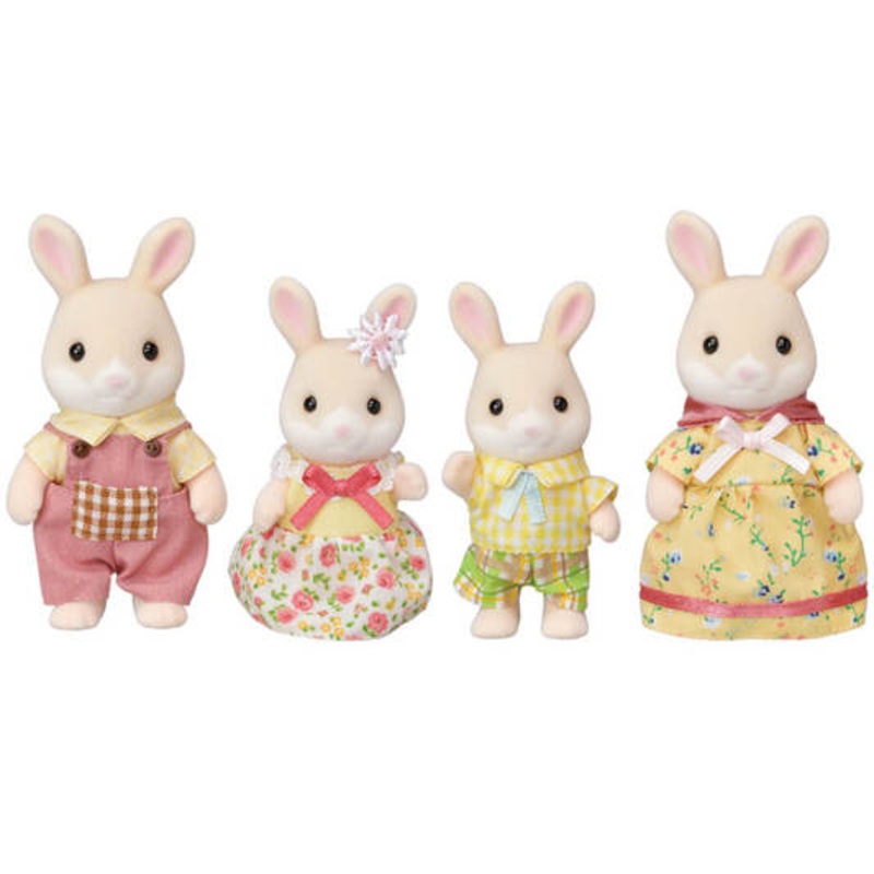 Calico Critters Marguerite Rabbit Family