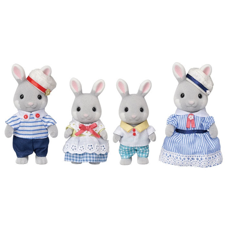 Calico Critters Sea Breeze Rabbit Family