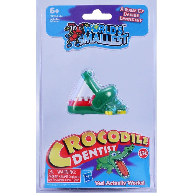 Crocodile Dentist World’s Smallest