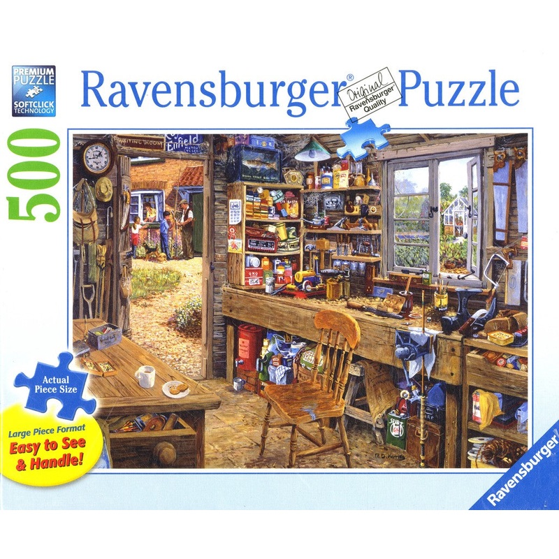 Dad’s Shed 500 Piece Puzzle