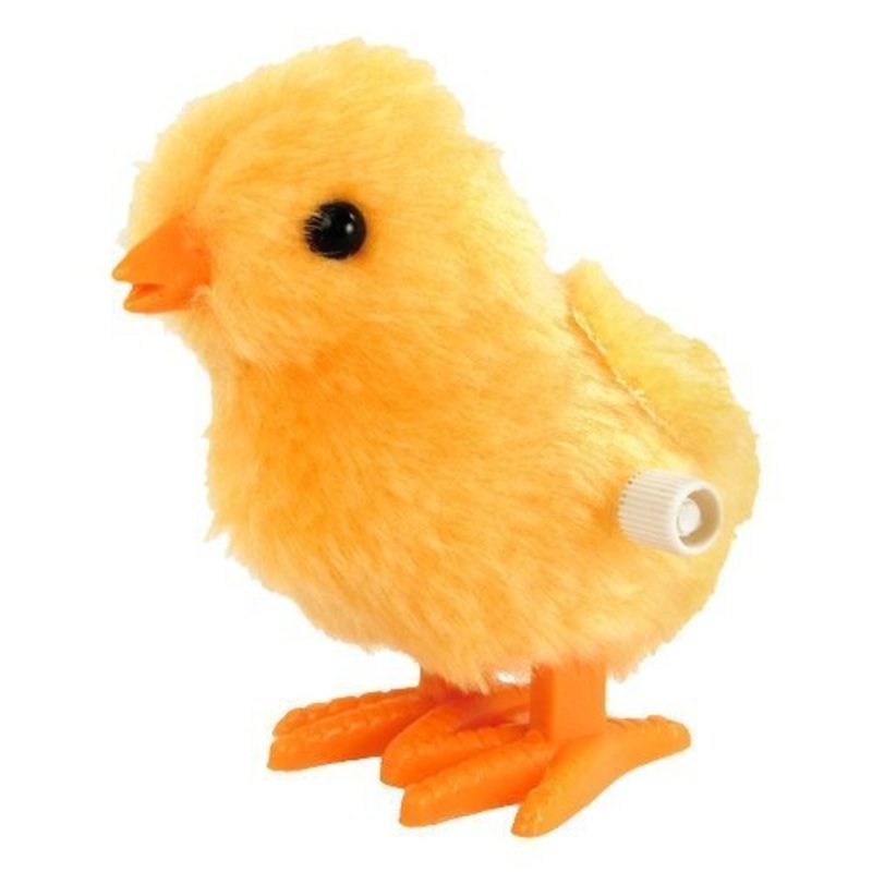 Fuzzy Wind-Up Chick