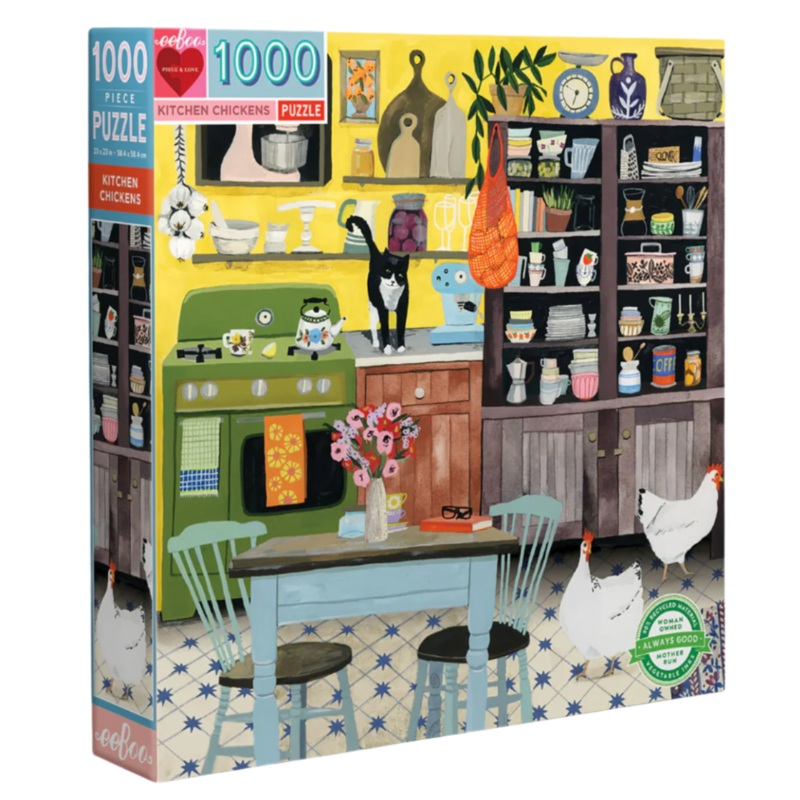 Kitchen Chickens 500 Piece Puzzle