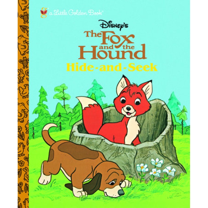 The Fox and the Hound Hide & Seek – A Little Golden Book