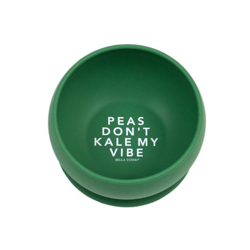 Peas Don’t Kale My Vibe Suction Wonder Bowl