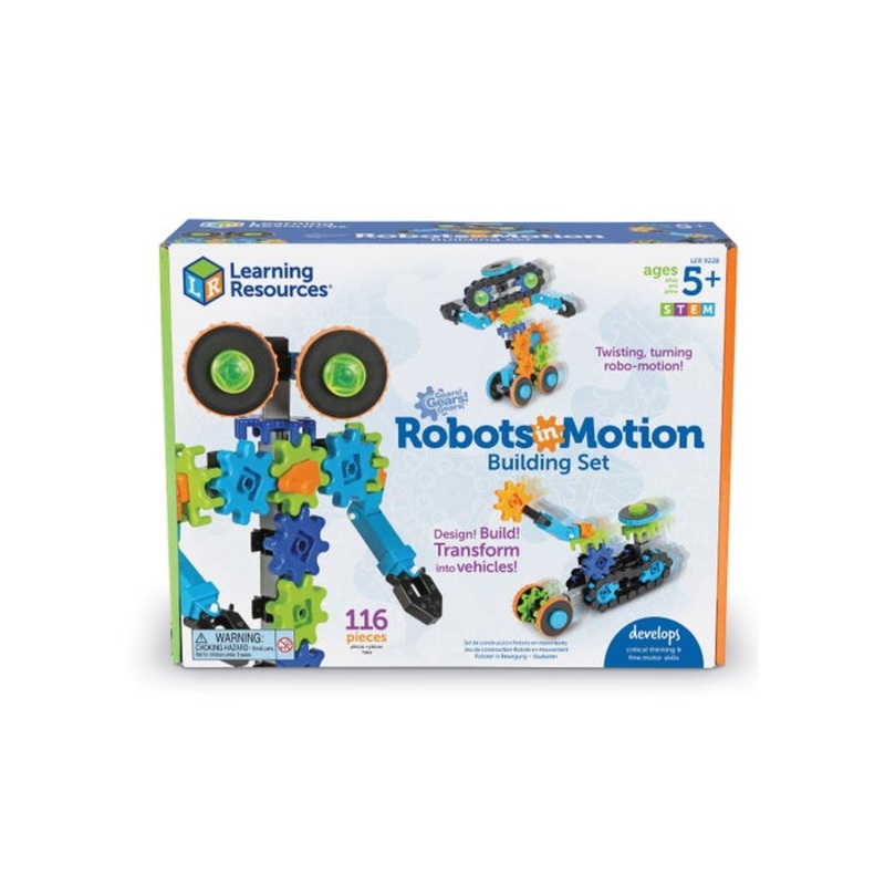 Gears! Gears! Gears! Robots in Motion