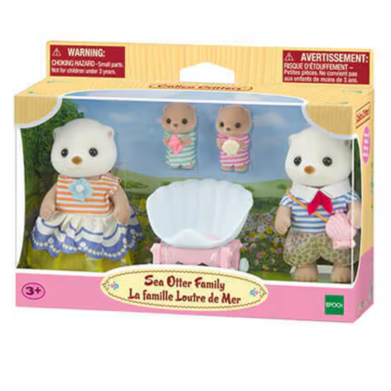 Sea Otter Family