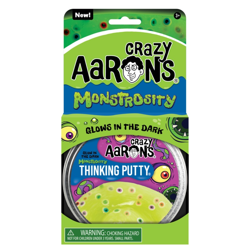 Monstrosity Glow in the Dark Thinking Putty