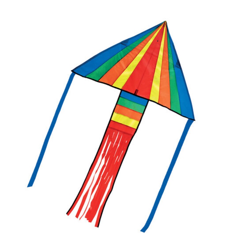 Rainbow Rocket Delta Kite