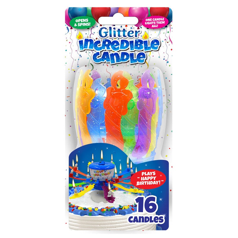 Glitter Incredible Candle