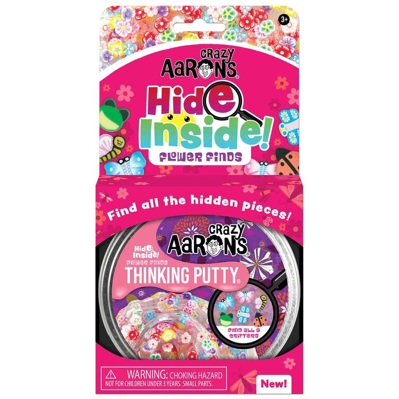 Hide Inside Thinking Putty Flower Finds