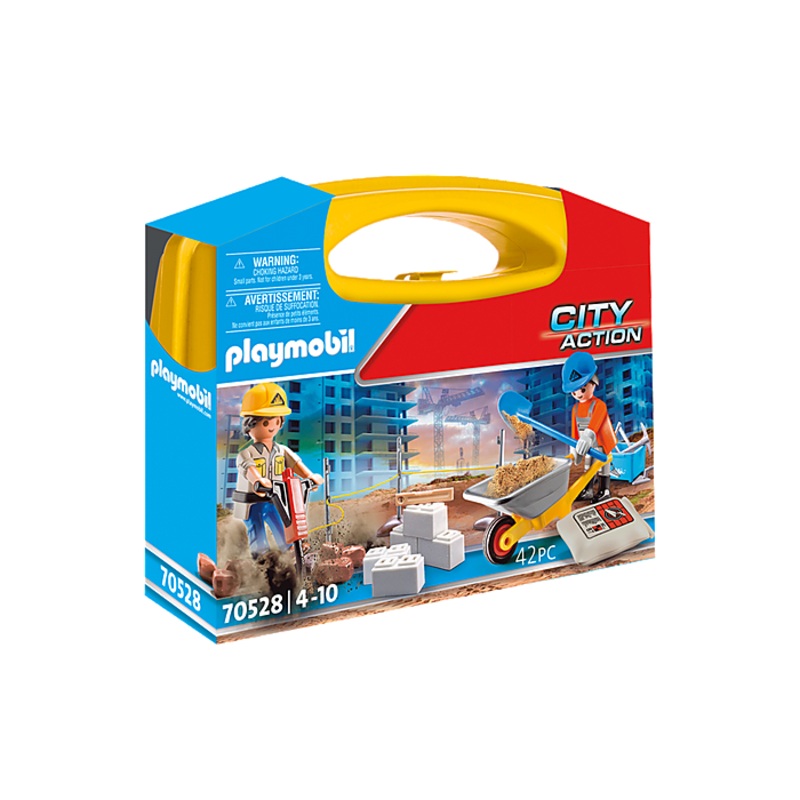 Playmobil City Action Construction Site Carry Case – 70528
