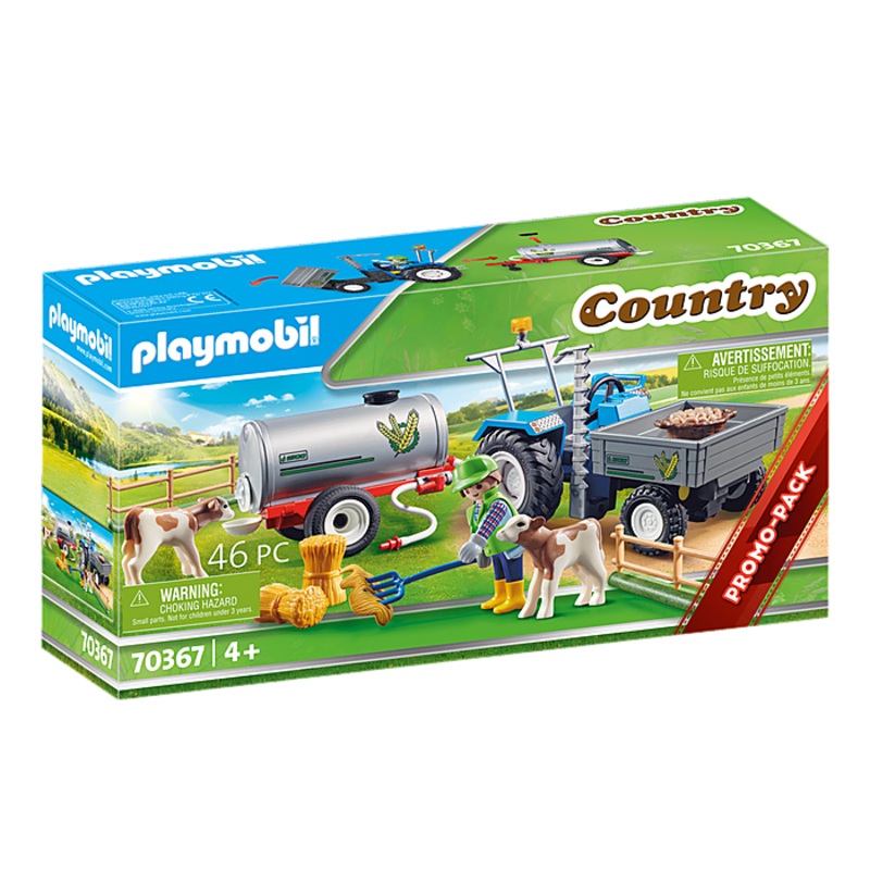 Playmobil Country: Loading Tractor with Water Tank