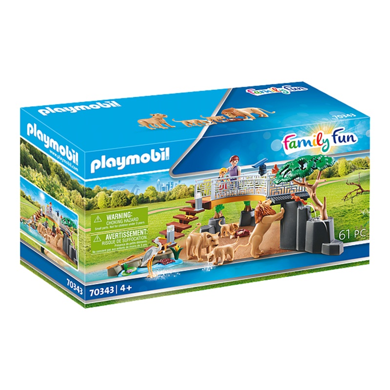Playmobil Outdoor Lion Enclosure