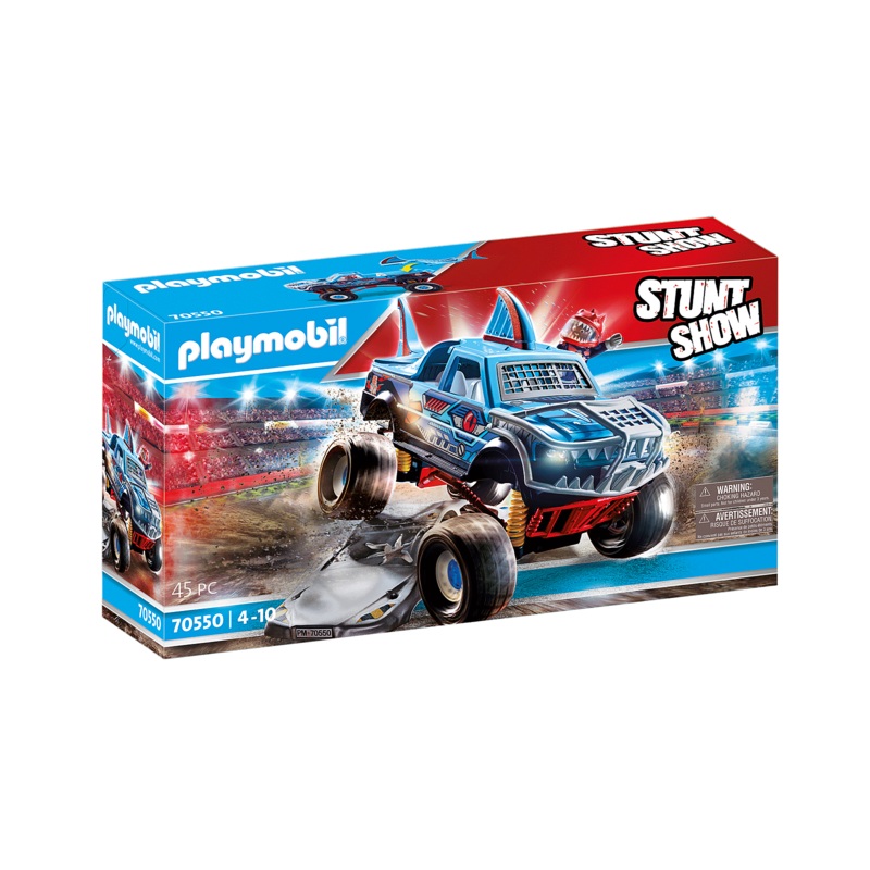 Playmobil Stunt Show Shark Monster Truck