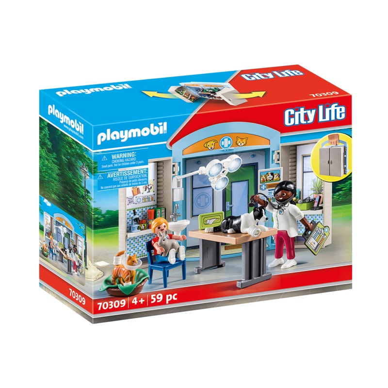 Playmobil Vet Clinic Play Box