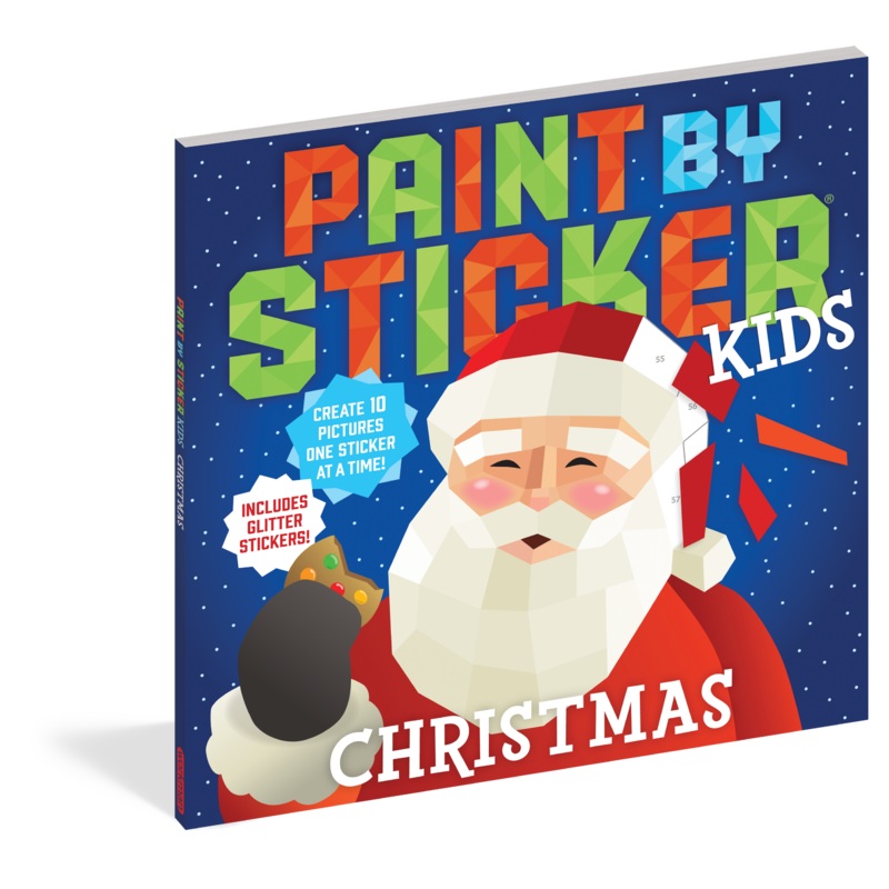 Paint By Sticker Kids: Christmas