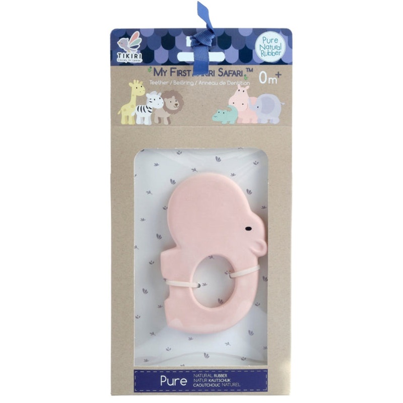 Hippo Rubber Teether