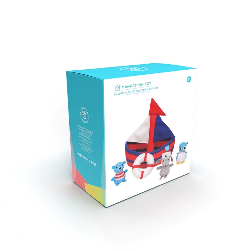 Sailboat Floating Fill N Spill