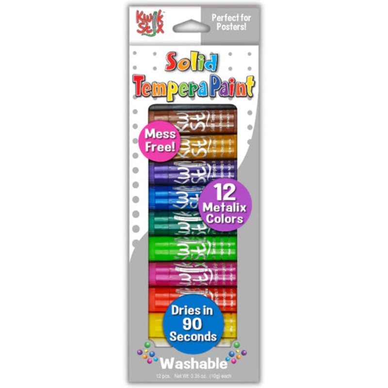 Kwik Stix Metalix Colors- 12 pk