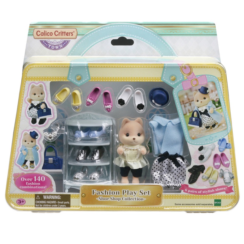 Calico Critters Fashion Play Set – Shoe Shop Collection