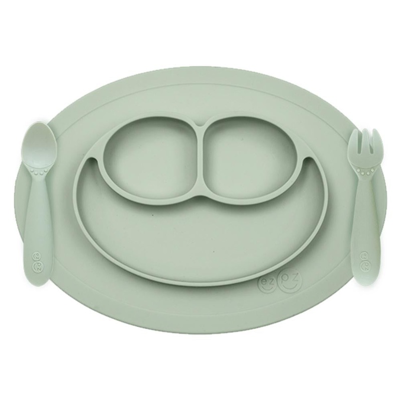 Ezpz Mini Feeding Set (Sage)