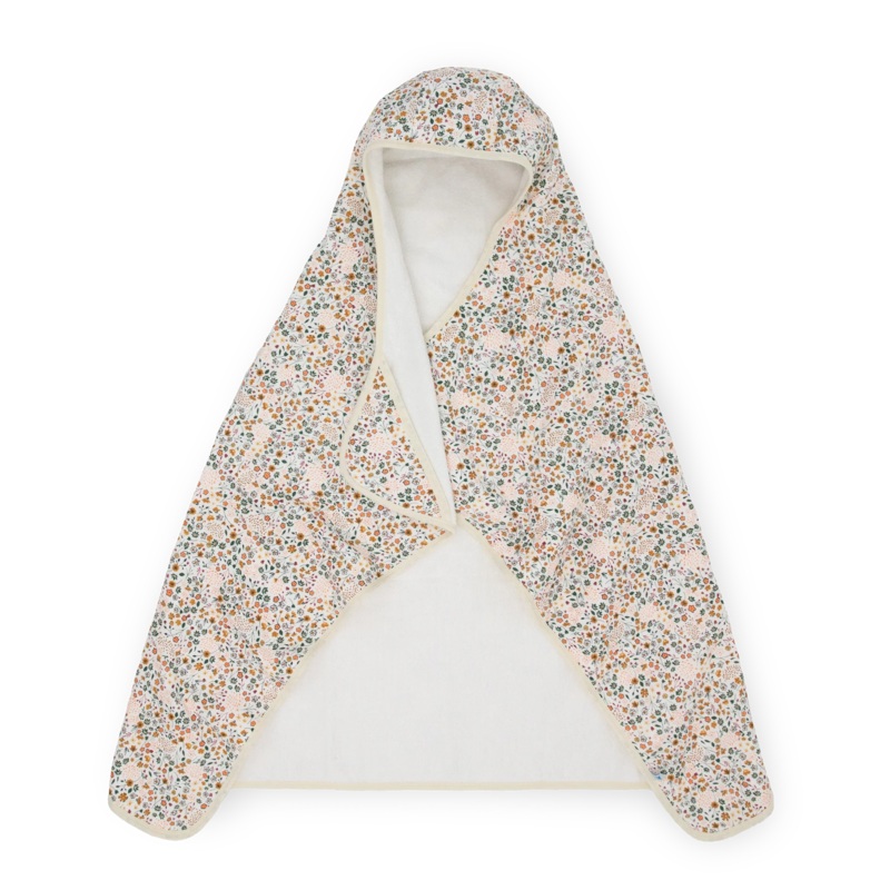 Little Unicorn Toddler Hooded Towel (Pressed Petals)