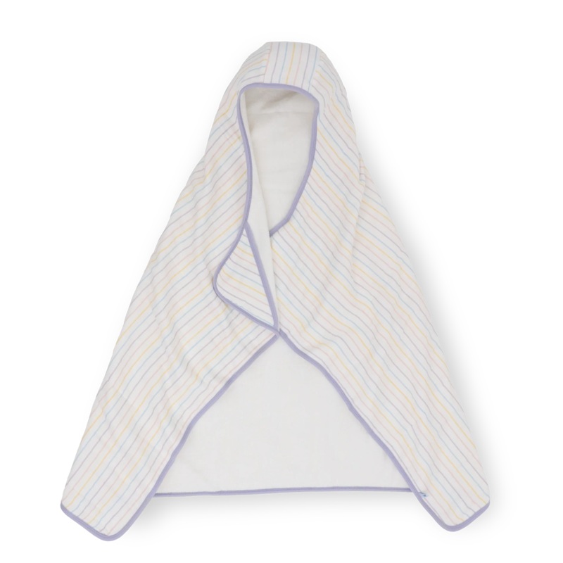 Little Unicorn Toddler Hooded Towel (Unicorn Stripe)