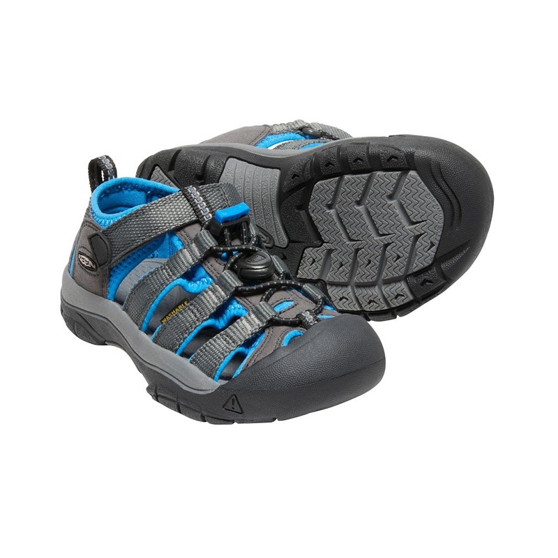 KEEN Little Kids’ Newport H2 (Magnet/Brilliant Blue)