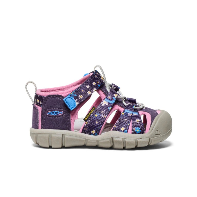 KEEN Toddlers’ Seacamp II CNX (Daisies/Marina)