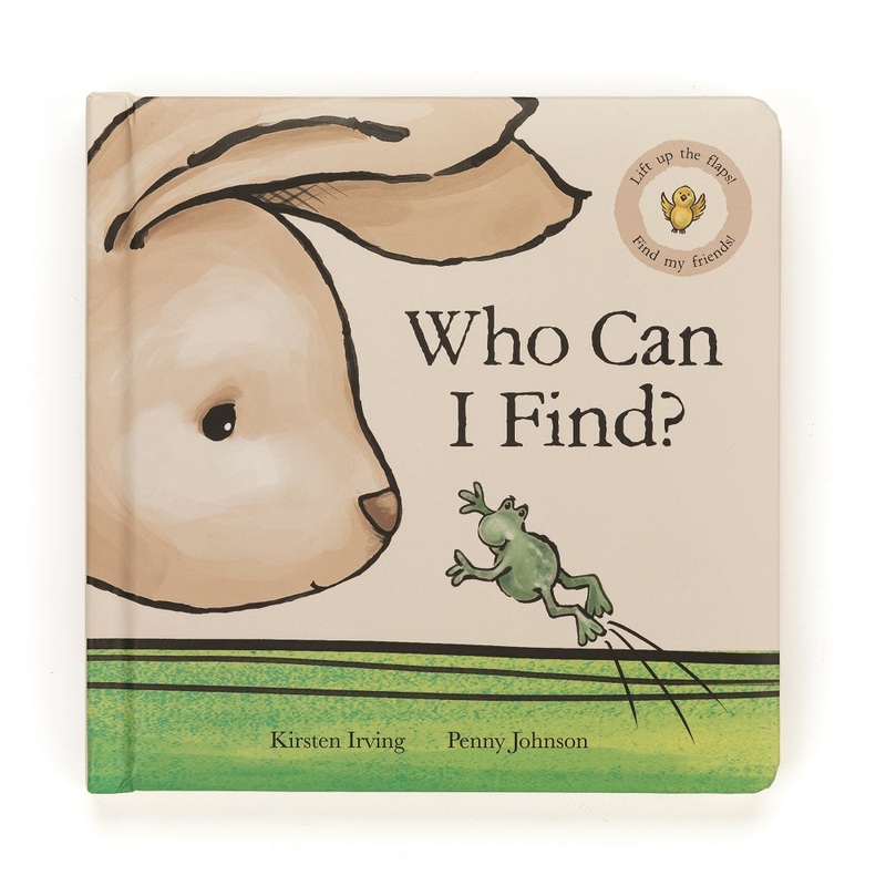 Jellycat Who Can I Find? Book