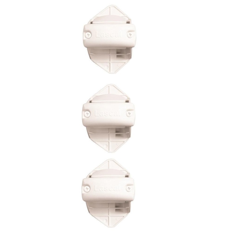 Lascal Bannister Installation Kit, Locking Strip (White)