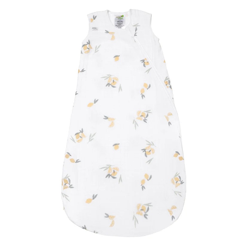 Perlimpinpin Cotton Muslin Sleep Bag 0.7 TOG (Lemons)