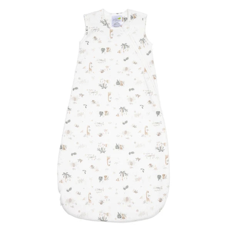 Perlimpinpin Quilted Bamboo Sleep Bag 1 TOG (Jungle)