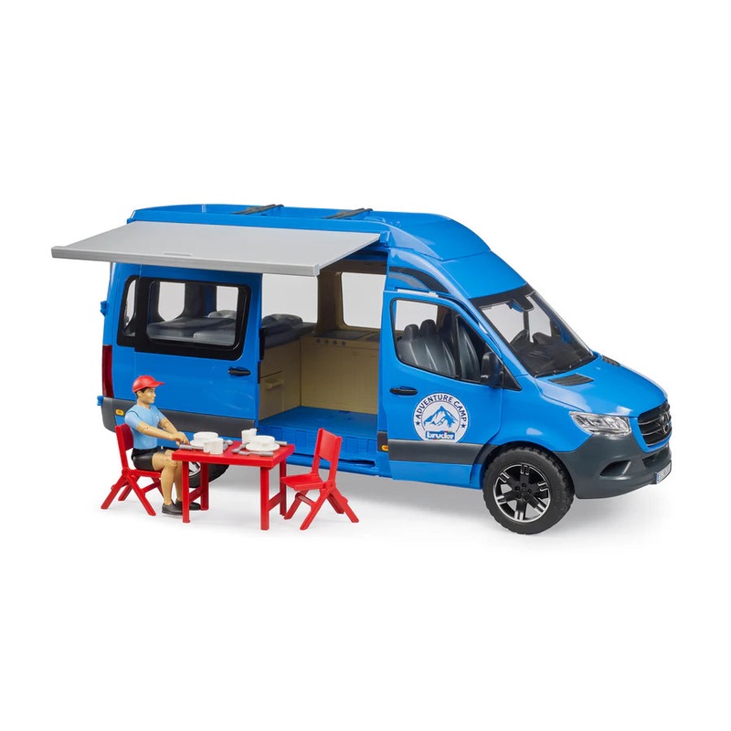Bruder MB Sprinter Camper with Driver (02684)