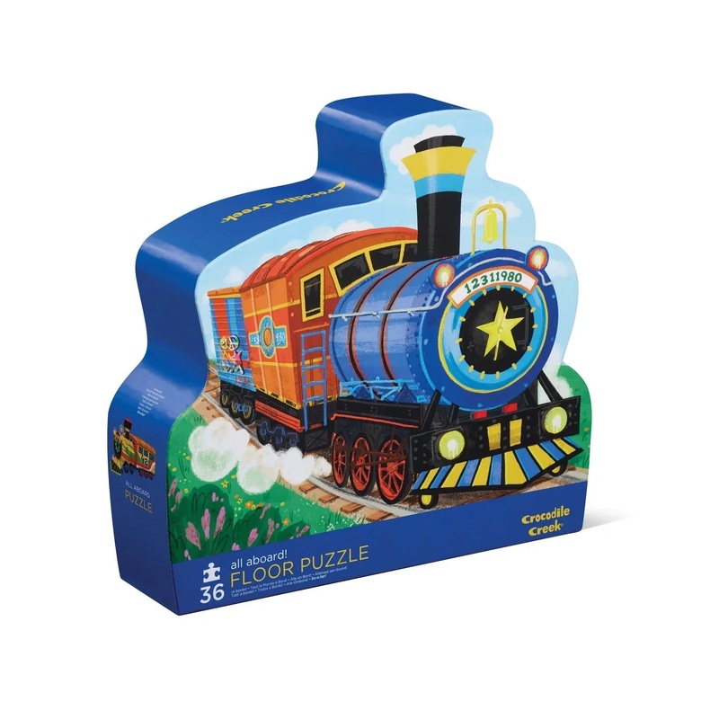 Crocodile Creek 36-Piece Floor Puzzle (All Aboard)