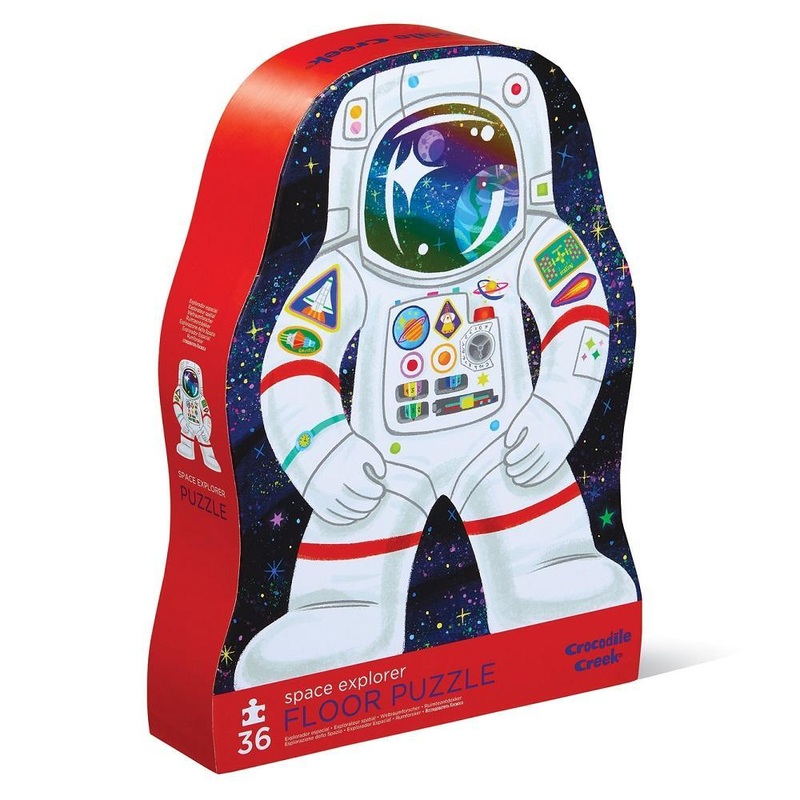 Crocodile Creek 36-Piece Floor Puzzle (Space Explorer)