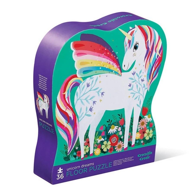 Crocodile Creek 36-Piece Floor Puzzle (Unicorn Dreams)