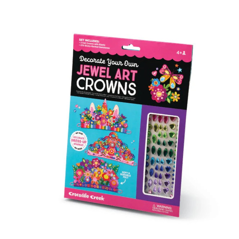 Crocodile Creek Jewel Art Crowns (Unicorn Flowers)