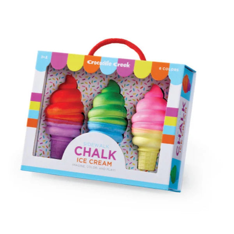 Crocodile Creek Sidewalk Chalk (Ice Cream)