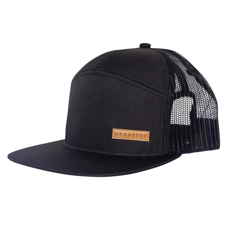 Headster Kids City Black Snapback Cap