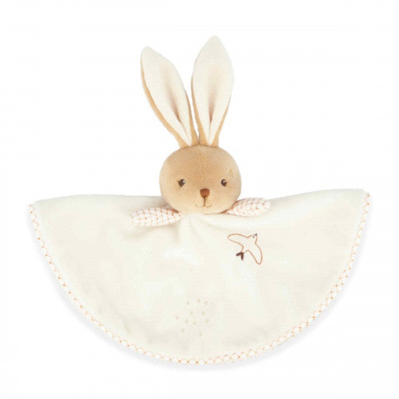 Kaloo Intemporel Cream Rabbit Round Comforter
