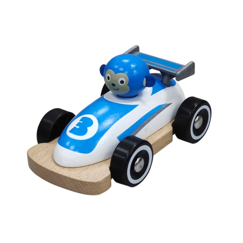 Hape Wild Rider Vehicle (White Racer)