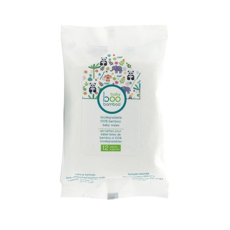 Boo Bamboo Baby Wipes (12 Count)