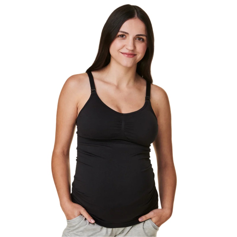 Bravado Basics Slimming Maternity & Nursing Cami (Black)