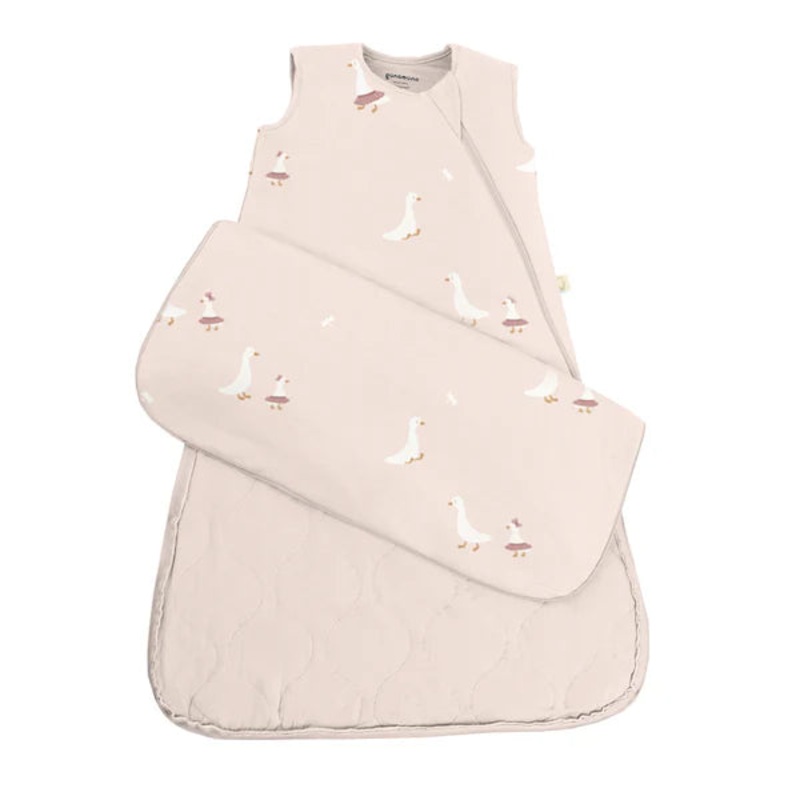 Gunamuna Duvet Bamboo Sleep Sack 1 TOG (Tutu Goose)